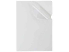 100 Pochettes coin neutres - A4 - pour 25 feuilles - 9/100 - incolore