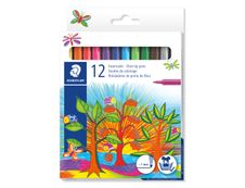 Staedtler Noris club - 12 Feutres - pointe moyenne