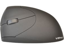 Waateck - souris sans fil ergonomique pour gaucher - noir