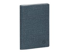 Agenda de poche Tweed - 1 semaine sur 2 pages - 10,5 x 15,5 cm - 12 mois - disponible dans différentes couleurs - Exacompta