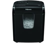 Fellowes Powershred 6C - destructeur de documents coupe croisée  - 6 feuilles - Corbeille 11 litres - verrouillage de sécurité