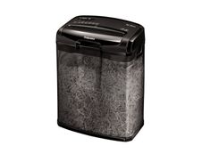 Fellowes Powershred M-7CM - destructeur de documents coupe croisée  - 7 feuilles - Corbeille 13 litres transparente en maille
