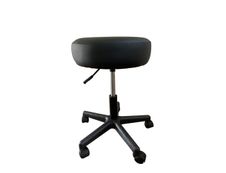 Siège technique GUALI - tabouret assis-debout - hauteur réglable jusqu'à 57 cm - noir