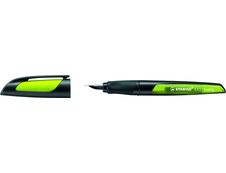 STABILO EASYbuddy - Stylo plume ergonomique - pour gaucher - noir/jaune