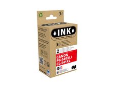 Cartouche compatible Canon PG-540XL/CL-541XL - pack de 2 - noir, cyan, magenta, jaune - ink