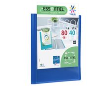 Viquel - Porte vues personnalisable - 80 vues - A4 - bleu