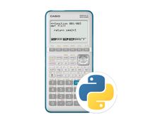 Calculatrice graphique Casio GRAPH 35+E II - mode examen intégré - Edition python