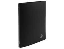 Exacompta Opak - Classeur à anneaux - Dos 20 mm - A4 - pour 100 feuilles - noir