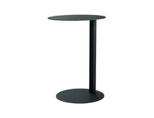 Table ronde d'appoint EASYDESK - diamètre 40 x H57 cm - anthracite