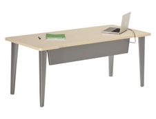 Voile de fond pour bureau EVIDENCE - largeur 180 cm - anthracite