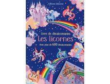 Les licornes - livre de décalcomanies