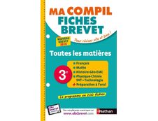 Ma compil fiches brevet - Toutes les matières