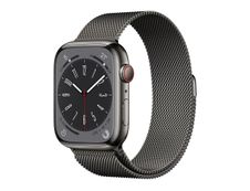 Apple Watch Series 8 (GPS + Cellular) - montre connectée - 45mm - 32 Go - graphite