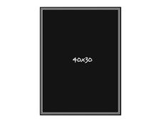 Bequet Ardoisine - 3 Pancartes noires - 40 x 30 cm - double face