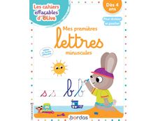 Cahier Effaçable Olive : Minuscules