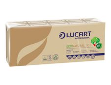 Lucart Professional EcoNatural - 9 étuis de 10 mouchoirs