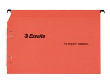Esselte Kori - 25 Dossier suspendus pour armoires - orange - fond 15 mm