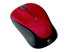 Logitech M235 - souris sans fil - rouge