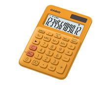 Calculatrice de bureau Casio MS-20UC - 12 chiffres - alimentation batterie et solaire - orange