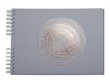 Exacompta Ellipse - Album photos à spirale 32 x 22 cm - 50 pages - gris