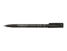 STAEDTLER LUMOCOLOR 318 - Marqueur permanent - pointe fine - noir