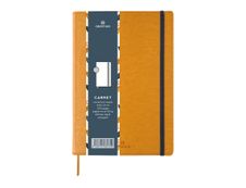 Oberthur Carmen - Carnet de notes souple A5 - ligné - moutarde