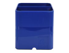 Exacompta Pen-Cube - Pot à crayons bleu royal