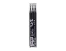 Pilot Frixion Ball - 3 Recharges pour rollers effaçables - 0,7 mm - noir