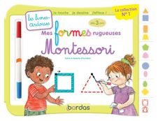 Les livres-ardoises - Mes formes rugueuses Montessori
