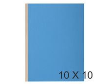 Exacompta Rock"s - 10 Paquets de 10 Chemises à soufflet - 320 gr - bleu