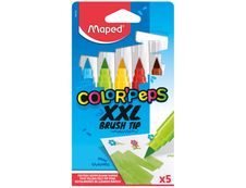 Maped Glitter - Pack de 2 surligneurs - couleurs pastel assorties Pas Cher  | Bureau Vallée