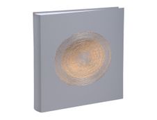 Exacompta Ellipse - Album photos 29 x 32 cm - 60 pages - gris