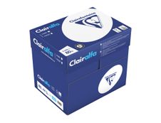 Clairefontaine CLAIRALFA - Papier ultra blanc - A4 (210 x 297 mm) - 80 g/m² - 2500 feuilles (carton de 5 ramettes)