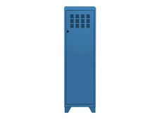 Casier de bureau avec pieds - 133 x 40 x 40 cm - bleu