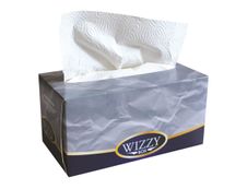 Wizzy Box - Boîte de 180 feuilles essuie-tout - blanc