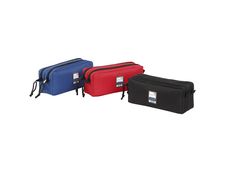 Trousse rectangulaire Teknik Double - 2 compartiments - 3 coloris disponibles - Viquel