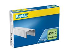 Rapid - Boîte de 1000 Agrafes 23/10 - jusqu'à 70 feuilles - acier galvanisé