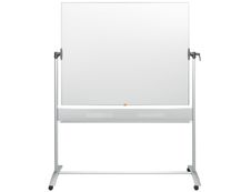 Nobo - Tableau blanc Classic émaillé pivotant mobile - 150 x 120 cm - magnétique