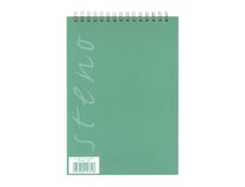 Rhodia - Bloc notes à spirale STENO - A5 - blanc - 52g