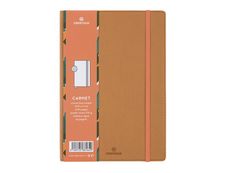 Oberthur Carmen - Carnet de notes souple A5 - ligné - noisette
