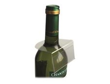 Bequet - 10 Porte-étiquettes col de bouteille pliés - spécial bar caviste