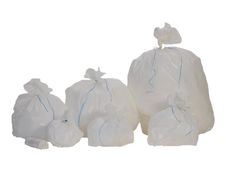 Promosac Médiprotec - 50 Sacs poubelle blanc 10L