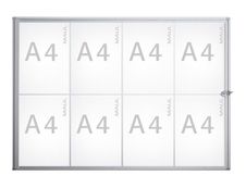 Maul Extraslim - Vitrine 8 A4 (615 x 880 mm)