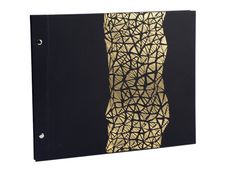 Exacompta Aramy - Album photos 37 x 29 cm - 40 pages - noir/or