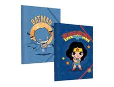 Kid'Abord DC Super Friends - Chemise à rabats - Batman ou Wonderwoman