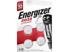 ENERGIZER CR2032 - 4 piles boutons - 3V