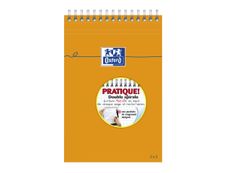 Oxford - Bloc notes à spirale - A5 - 160 pages - petits carreaux - 80G