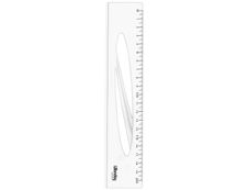 Wonday - Règle 20 cm - transparente