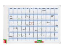 Nobo Performance - Planning hebdomadaire magnétique - effaçable à sec - 90 x 60 cm