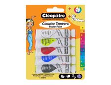 Cléopâtre NÉFERTARI - Pack de 5 gouaches - couleurs primaires - 10 ml